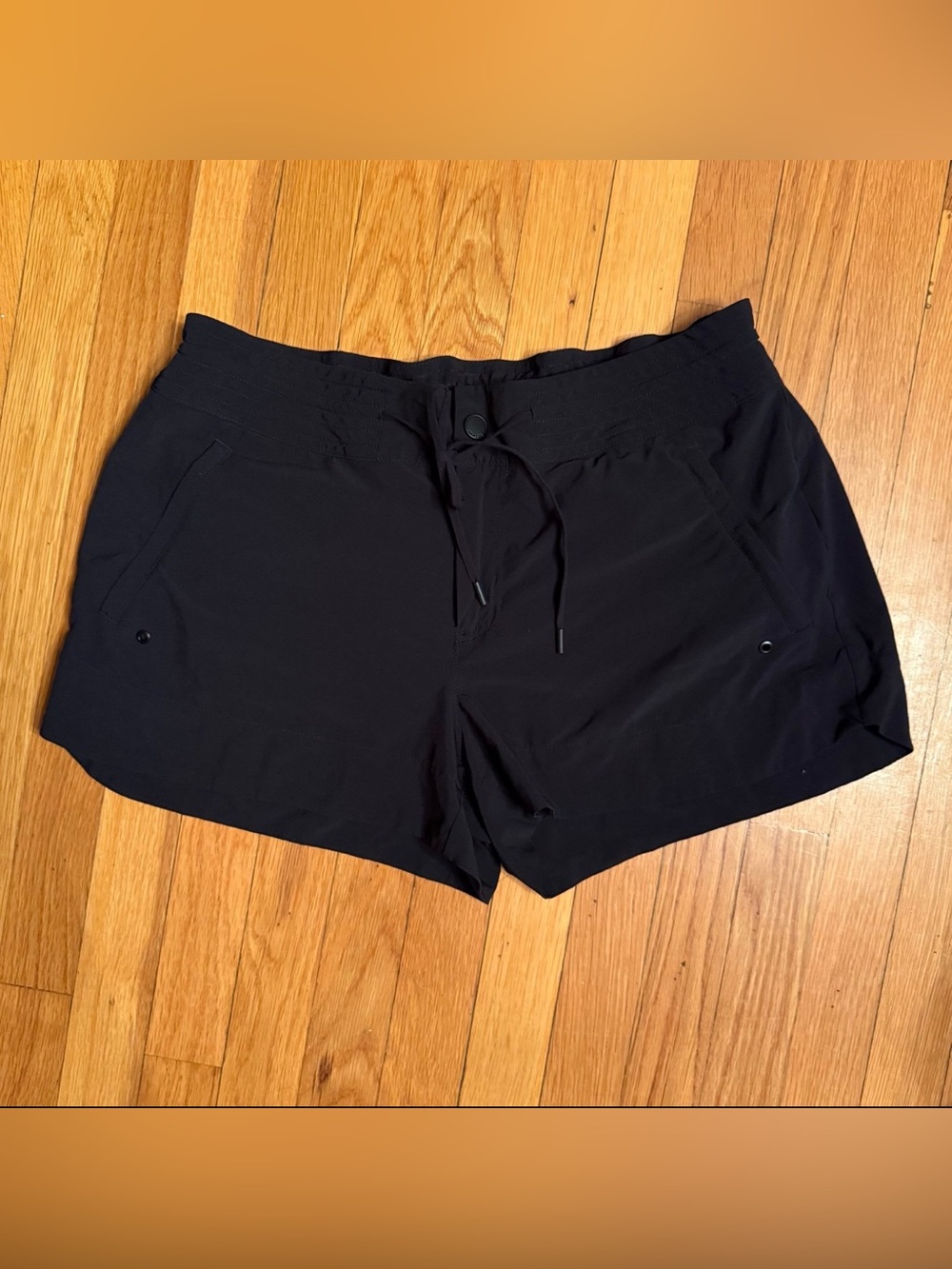 Athleta Hudson black board shorts size 14